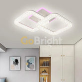 Lustra LED RGB 50W cu Telecomanda Safir 3 Tipuri de Lumini Alb